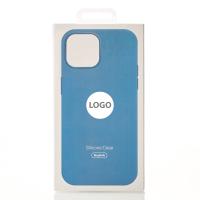 Силиконовый чехол OrigCase "Colors" with MagSafe для iPhone 15 Pro Winter Blue