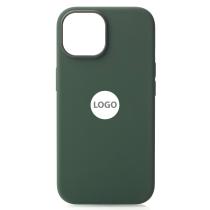 Силиконовый чехол Lux Colors с поддержкой MagSafe для iPhone 15 Pro Max Cypress