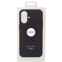 Силіконовий чохол OrigCase "Colors" with MagSafe для телефону iPhone 16 Plus Plum