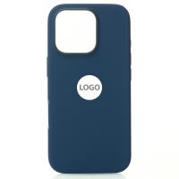 Силиконовый чехол OrigCase "Colors" with MagSafe для iPhone 16 Pro Denim