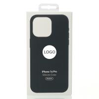 Силиконовый чехол OrigCase "Colors" with MagSafe для iPhone 16 Pro Black