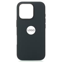 Силиконовый чехол OrigCase "Colors" with MagSafe для iPhone 16 Pro Black