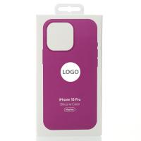Силиконовый чехол OrigCase "Colors" with MagSafe для iPhone 16 Pro Fuchsia