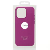 Силиконовый чехол OrigCase "Colors" with MagSafe для iPhone 16 Pro Max Fuchsia