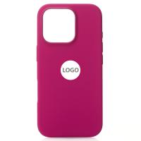 Силиконовый чехол OrigCase "Colors" with MagSafe для iPhone 16 Pro Max Fuchsia