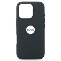 Силіконовий чохол Lux Colors з підтримкою MagSafe для iPhone 16 Pro Max Black