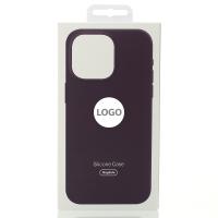 Силиконовый чехол OrigCase "Colors" with MagSafe для iPhone 16 Pro Max Plum