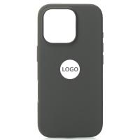 Силиконовый чехол OrigCase "Colors" with MagSafe для iPhone 16 Pro Max Stone Gray