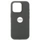 Силиконовый чехол OrigCase "Colors" with MagSafe для iPhone 16 Pro Max Stone Gray
