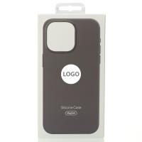 Силиконовый чехол OrigCase "Colors" with MagSafe для iPhone 16 Pro Max Stone Gray