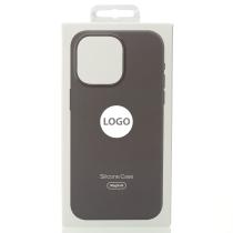 Силиконовый чехол Lux Colors с поддержкой MagSafe для iPhone 16 Pro Max Stone Gray