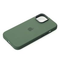 Силиконовый чехол OrigCase "Colors" with MagSafe для iPhone 15 Pro Cypress