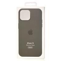 Силиконовый чехол OrigCase "Colors" with MagSafe для iPhone 15 Pro Clay