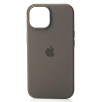 Силиконовый чехол OrigCase "Colors" with MagSafe для iPhone 15 Pro Clay