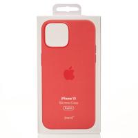 Силиконовый чехол OrigCase "Colors" with MagSafe для iPhone 15 Plus Guava