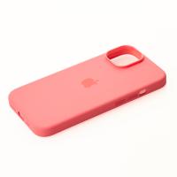 Силиконовый чехол OrigCase "Colors" with MagSafe для iPhone 15 Pro Guava