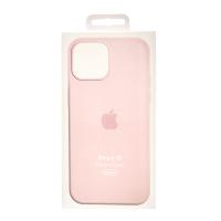 Силиконовый чехол OrigCase "Colors" with MagSafe для iPhone 15 Pro Light Pink