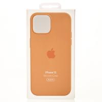 Силиконовый чехол OrigCase "Colors" with MagSafe для iPhone 15 Pro Orange Sorbet