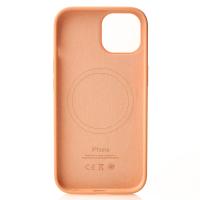 Силиконовый чехол OrigCase "Colors" with MagSafe для iPhone 15 Pro Orange Sorbet