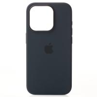 Силиконовый чехол OrigCase "Colors" with MagSafe для iPhone 15 Pro Black