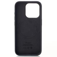 Силиконовый чехол OrigCase "Colors" with MagSafe для iPhone 15 Pro Black