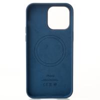Силиконовый чехол OrigCase "Colors" with MagSafe для iPhone 15 Plus Storm Blue