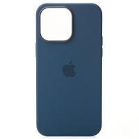 Силиконовый чехол OrigCase "Colors" with MagSafe для iPhone 15 Plus Storm Blue