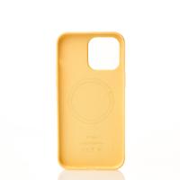 Силиконовый чехол OrigCase "Colors" with MagSafe для iPhone 14 Pro Max Sunglow