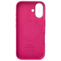 Силиконовый чехол OrigCase "Colors" with MagSafe для iPhone 16 Plus Fuchsia
