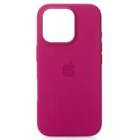 Силиконовый чехол OrigCase "Colors" with MagSafe для iPhone 16 Pro Fuchsia