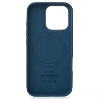 Силиконовый чехол OrigCase "Colors" with MagSafe для iPhone 16 Pro Denim
