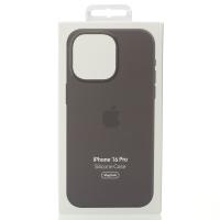 Силиконовый чехол OrigCase "Colors" with MagSafe для iPhone 16 Pro Stone Gray