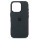 Силиконовый чехол OrigCase "Colors" with MagSafe для iPhone 16 Pro Max Black