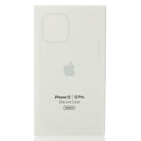 Силиконовый чехол OrigCase "Colors" with MagSafe для iPhone 12 / iPhone 12 Pro White