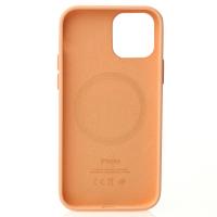 Силиконовый чехол OrigCase "Colors" with MagSafe для iPhone 12 / iPhone 12 Pro Cantaloupe
