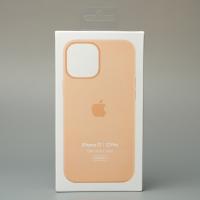 Силиконовый чехол OrigCase "Colors" with MagSafe для iPhone 12 / iPhone 12 Pro Cantaloupe