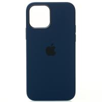 Силиконовый чехол OrigCase "Colors" with MagSafe для iPhone 12 / iPhone 12 Pro Deep Navy