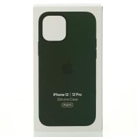 Силиконовый чехол OrigCase "Colors" with MagSafe для iPhone 12 / iPhone 12 Pro Cyprus Green