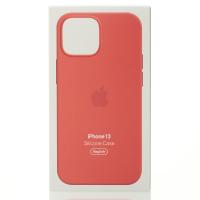 Силиконовый чехол OrigCase "Colors" with MagSafe для iPhone 13 Nectarine