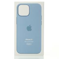 Силиконовый чехол OrigCase "Colors" with MagSafe для iPhone 13 Blue Fog