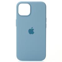 Силиконовый чехол OrigCase "Colors" with MagSafe для iPhone 13 Pro Blue Fog