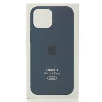 Силиконовый чехол OrigCase "Colors" with MagSafe для iPhone 13 Abyss Blue