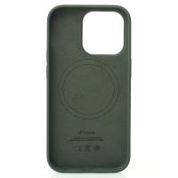 Силиконовый чехол OrigCase "Colors" with MagSafe для iPhone 14 Pro Max Olive