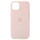 Силиконовый чехол OrigCase "Colors" with MagSafe для iPhone 13 Pro Chalk Pink