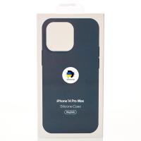 Силиконовый чехол OrigCase "Colors" with MagSafe для iPhone 14 Pro Max Midnight