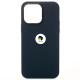 Силиконовый чехол OrigCase "Colors" with MagSafe для iPhone 14 Pro Max Midnight