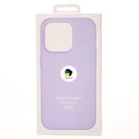 Силиконовый чехол OrigCase "Colors" with MagSafe для iPhone 14 Pro Max Lilac