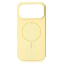 Силиконовый чехол Slim Ring Soft с поддержкой MagSafe для iPhone 17 Pro Max sunglow