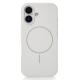 Силиконовый чехол Slim Ring Soft с поддержкой MagSafe для iPhone 17 white
