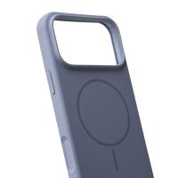 Силиконовый чехол Slim Ring Soft с поддержкой MagSafe для iPhone 17 Pro storm blue